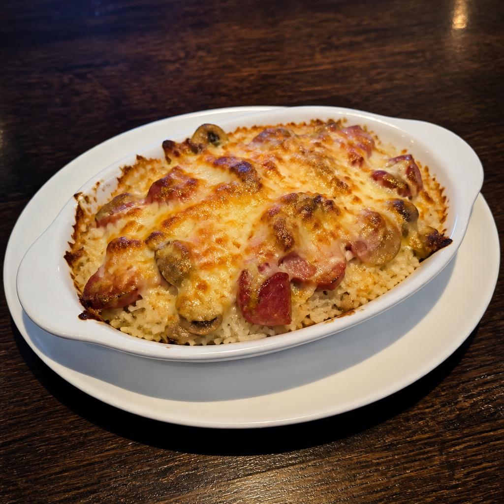 Baked rice
